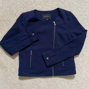 Banana Republic Navy Asymmetric Jacket